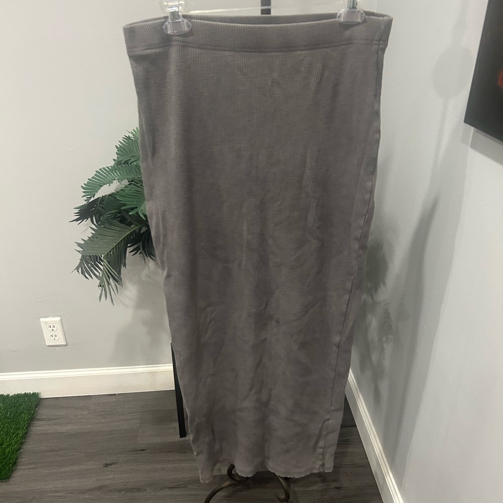 Zara Charcoal Pencil Skirt